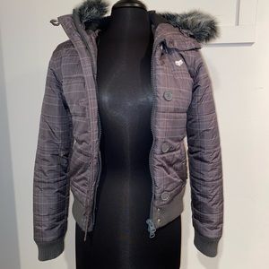 Gray fox jacket